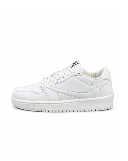 کفش کتانی مردانه مدل نایکی ترویس سفید تمام Nike travis