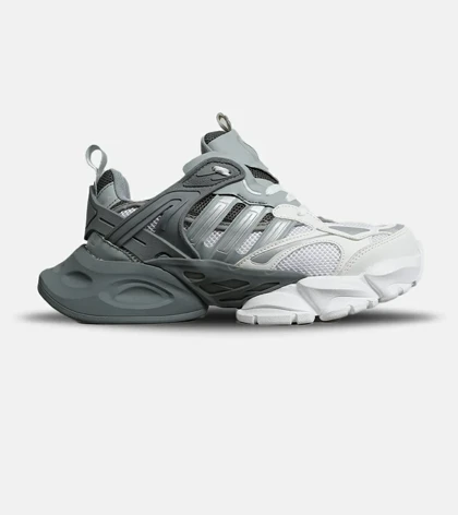 کفش کتانی مردانه و زنانه سفید طوسی ADIDAS performance x9000l4