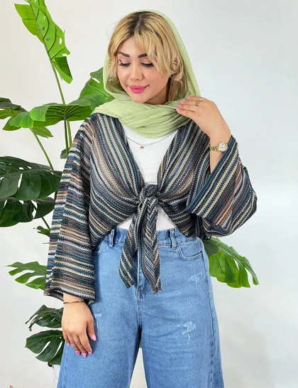 شومیز هایلین کد : 00616