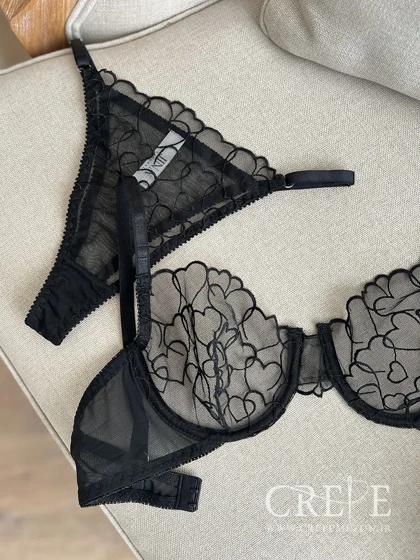 ست توری طرح قلبی ژینا