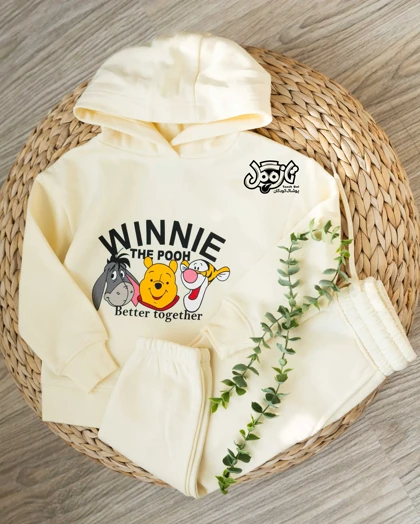 هودی و شلوار طرح کارتونی