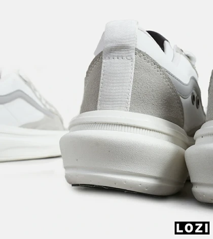 کفش اسنیکرزمردانه طوسی سفید ونس VANS