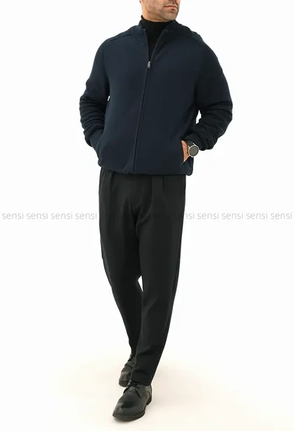 سویشرت بافت جلو زیپ کد20000039