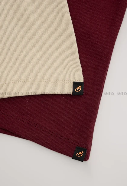 بلوز کبریتی یقه اسکی کد1005018