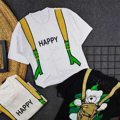 تیشرت بچه گانه تدی happy