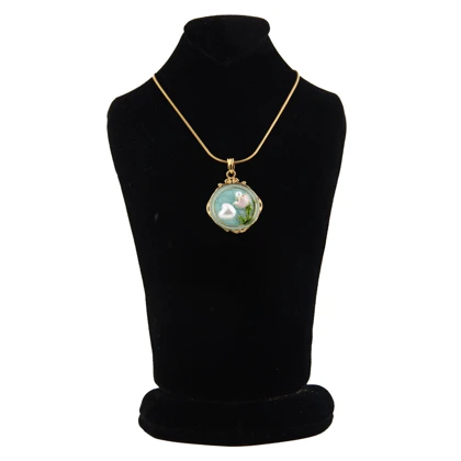 گردنبند دخترانه طرح گل