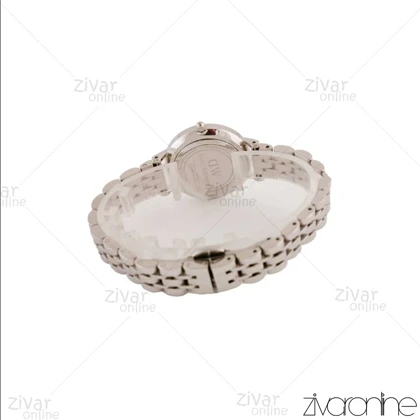 ساعت دنیل ولینگتون زنانه سیلور صفحه سرمه ای اسمال 104714