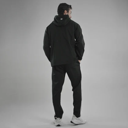 ست سویشرت و شلوار گرمکن اسپرت الو مدل 17006 مشکی