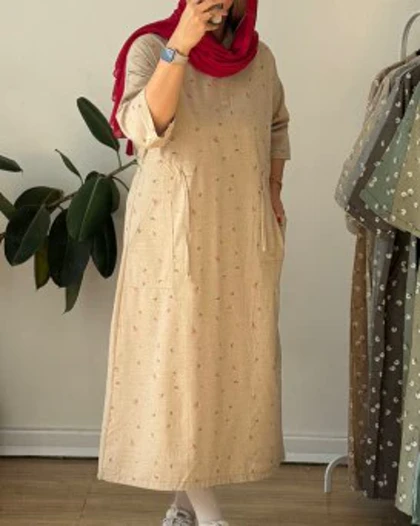 کفتان لینن پارمیس