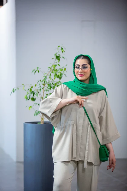 مانتو صوفیا پلاس کمرگت