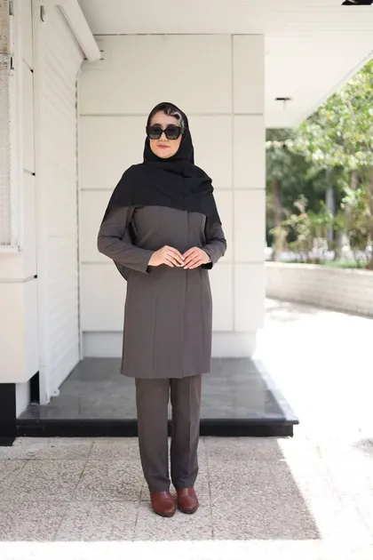 ست اداری یقه گرد کد 76412