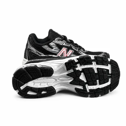 کفش کتانی مردانه مدل نیوبالانس مشکی سفید New BALANCE 740
