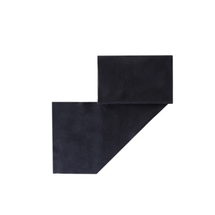 شال گردن بافت مشکی ساده