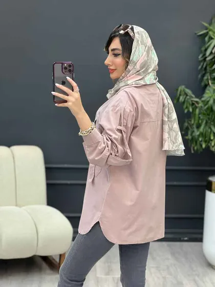 مانتوجلو سگک آستین پاگن
