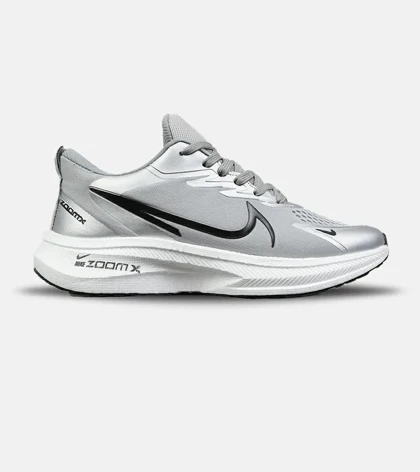 کفش کتانی مردانه و زنانه طوسی NIKE zoom x مدل 8757