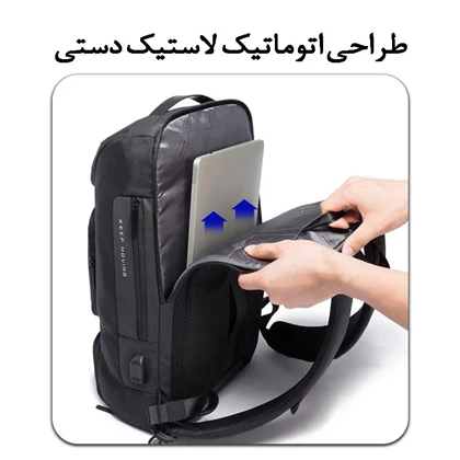 کیف کوله پشتی لپ تاپ 15.6 اینچ اورجینال بنج BANGE 7078