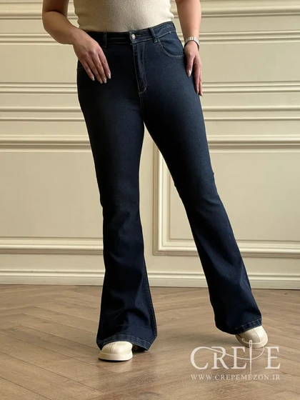 جین بوت کات سایزبزرگ قد 112