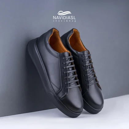 کفش مردانه اسپرت تمام چرم طبی ونس کد6002011