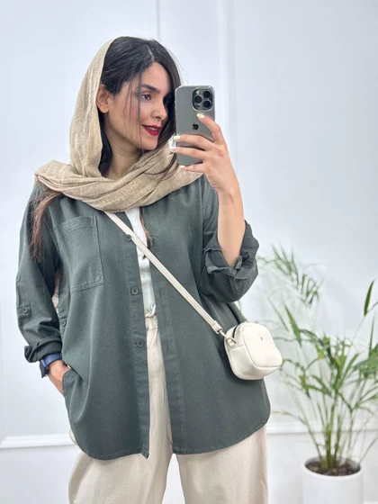 مانتو کتان پنبه پردیس