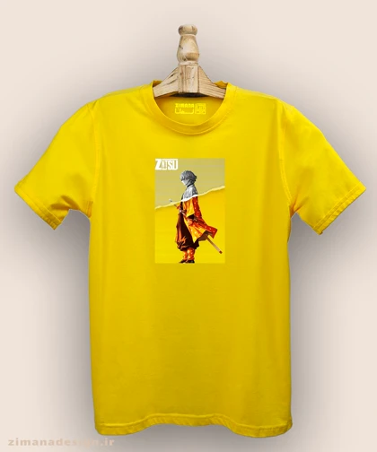 تیشرت مردانه و زنانه طرح شیطان کش شخصیت زنیتسو کد 896