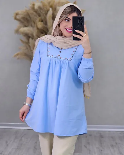 تونیک گلدوزی