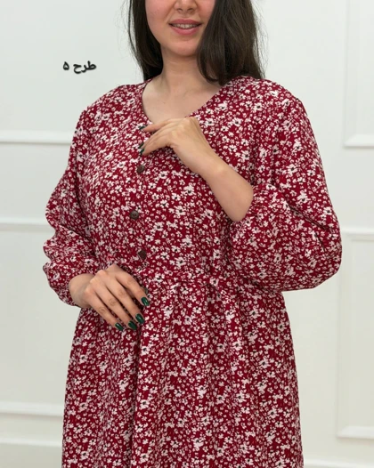 پیراهن سروناز پفکی کد محصول 873