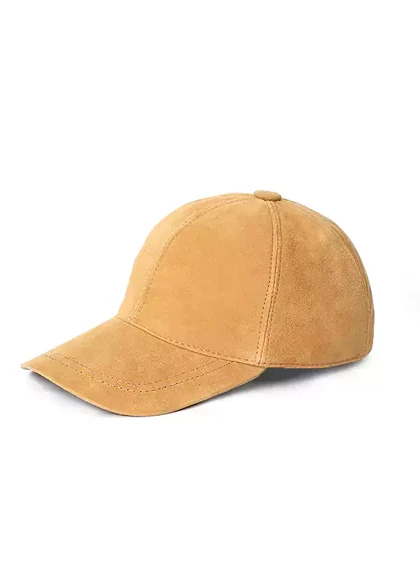 کلاه تابستانی کپ چرم جیر