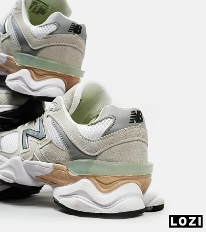 کفش کتانی مردانه کرم NEW BALANCE 9060