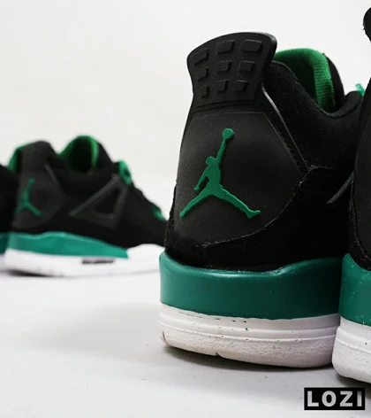 کتانی مردانه مشکی Nike air jordan 4