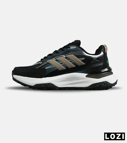 کفش کتانی مردانه و زنانه مشکی کرم Adidas More Than Speed مدل 7730