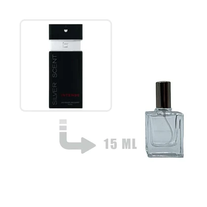 عطر ادکلن بوگارت سیلور سنت اینتنس مردانه 15 میل اشدی Jacques Bogart Silver Scent Intense for Men Ashdi 15ml