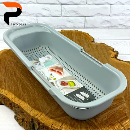 سبد سینک دسته استیل لیمون