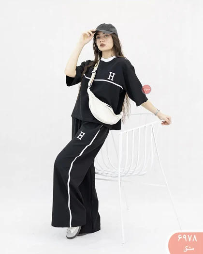 ست تیشرت وشلوار مازراتی 6978