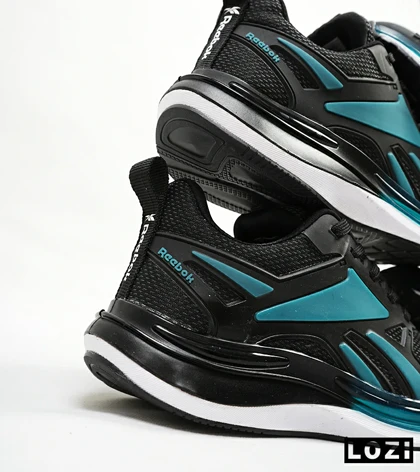 کفش کتانی ورزشی ریباک مشکی آبی Reebok Fusium Run