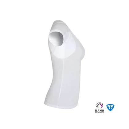تیشرت نانو آنتی باکتریال ضدتعریق زنانه سفید