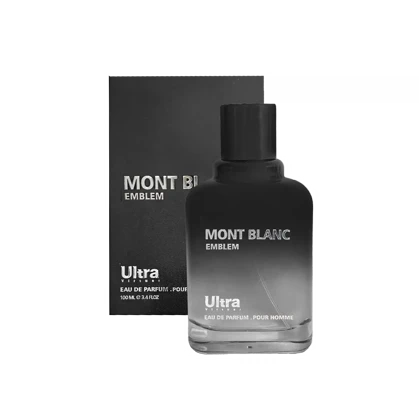پرفیوم لوکس مردانه اولترا ویرچوآل مدل Mont Blanc Emblem حجم 100 میلی لیتر
