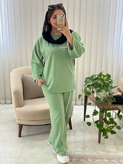 ست زنانه و دخترانه پاییزه اسپرت کد 546