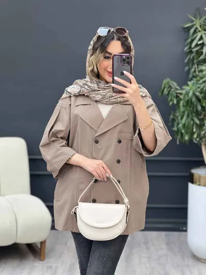 مانتو لینن ده دکمه
