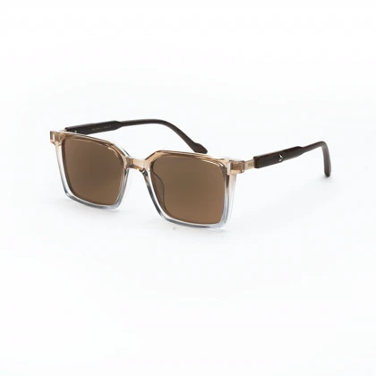 عینک آفتابی مردانه وزنانه پلاریزه پولو POLO مدل SG-25144باطراحی دسته طرح‌چوب وشیک