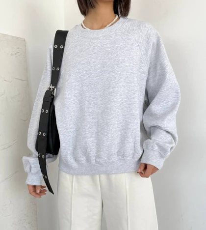 دورس بیسیک طوسی برند BERSHKA🦭