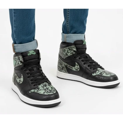 کتانی ساق‌دار جردن وان طرح دار