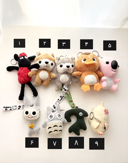 کالکشن جاکلیدی عروسکی 860