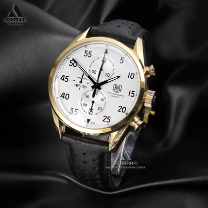 ساعت تگ هویر بند چرمی Tag Heuer Spacex-1888