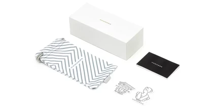 عینک آفتابی هاکرز مدل Silver Green Gradient Moma