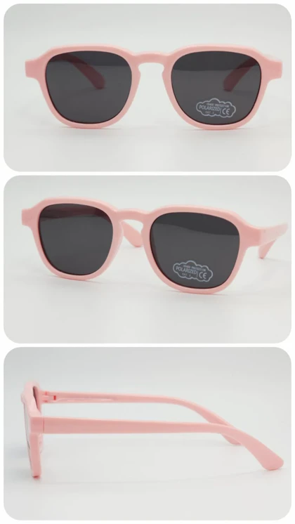 عینک آفتابی بچگانه CT18004 کائوچویی با شیشه های پلاریزه و ضد اشعه UV400