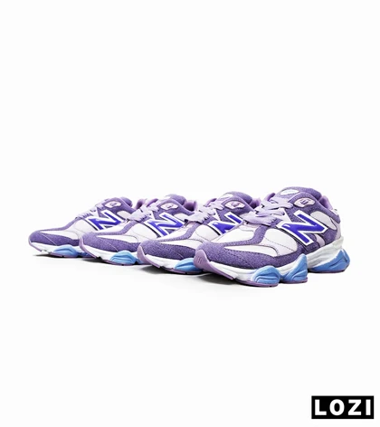 کفش کتانی زنانه بنفش آبی NEW BALANCE 9060