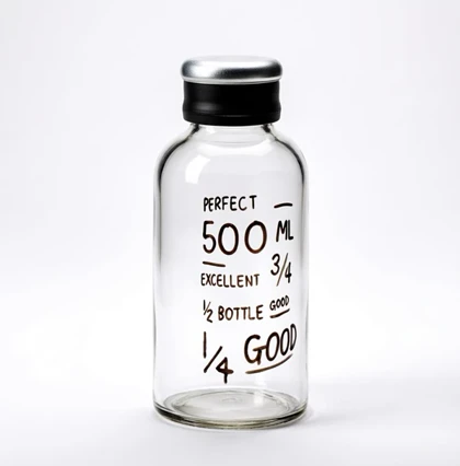 بطری پیرکس 500 میل طرح فرمولی