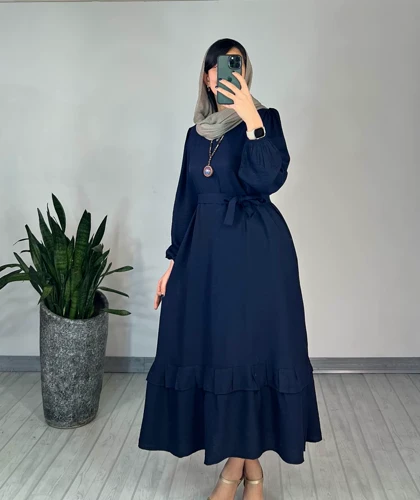 پیراهن مانتویی دل آرا 5