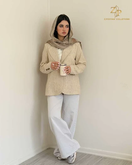 کت تک زنانه لینن میلانو