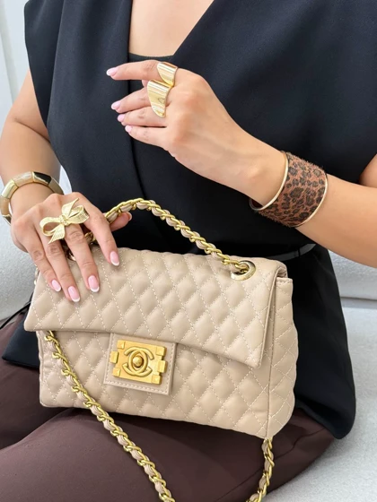 کیف زنانه چرم خوشه